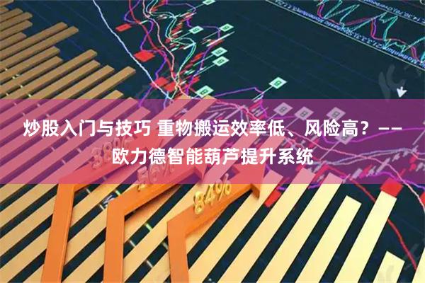 炒股入门与技巧 重物搬运效率低、风险高？——欧力德智能葫芦提升系统